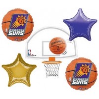 Basketball Phoenix Suns NBA 5 Piece Balloon Set
