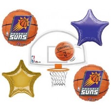 Basketball Phoenix Suns NBA 5 Piece Balloon Set