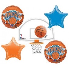 Basketball New York Knicks NBA 5 Piece Balloon Set