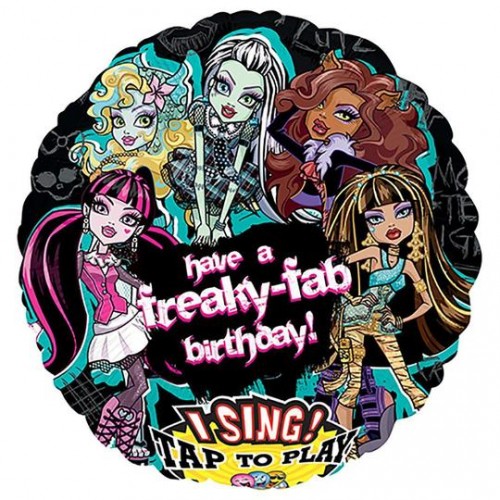 Monster High 28" Sing a Tune Foil Balloon