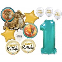 Simba the Lion King 1st Birthday Bouquet of Balloons Party Supplies Event Decorations