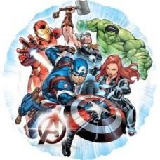 Avengers the Movie 18 inch Iron Man Captain America Hulk Black Widow Foil Party Mylar Kids Balloon Party Supplies and Decorations
