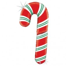 Special Delivery Candy Cane Mylar Balloon huge 60 Inch Jumbo Foil Supershape Christmas Holiday Festive Party Supplies Decor Kids