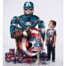 39-Inch Captain America Airwalker Balloon | Giant Superhero Birthday Party Decor