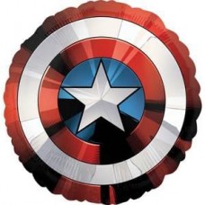 Captain America Avengers Shield Supershape XL Mylar Balloon Birthdays Kids Themed Parties Cosplay Special Events Superhero