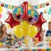 Sesame Street Birthday Balloon Bouquet – 8-Piece Party Decoration Set with Optional Red Foil Number (1–9) Sesame Street Birthday Balloon Bouquet – 8-Piece Party Decoration Set with Optional Red Foil Number (1–9)