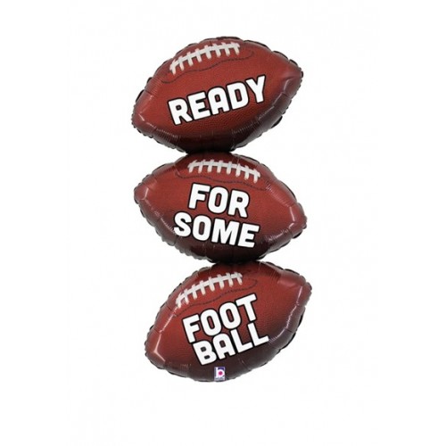 47" Are you ready for some football balloon NFL Jumbo supershape mylar sports foil mylar tailgate party 47" Are you ready for some football balloon NFL Jumbo supershape mylar sports foil mylar tailgate party