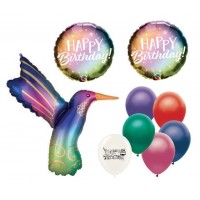 Hummingbird Birthday Party Decorations Bouquet of Balloons