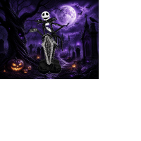 Jack Skellington Giant Airwalker Mylar Foil Balloon 56 Inch Event Decor Jack Skellington Giant Airwalker Mylar Foil Balloon 56 Inch Event Decor