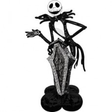 Jack Skellington Nightmare before Christmas Airloonz huge 60 inch mylar foil balloon