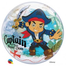  Jake and the Neverlands 22 inch Bubble balloon with Jake, Izzy, Cubby and Skully pirate party pirate decorations pirate birthday boys