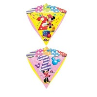 Disney's Minnie Mouse 2nd Birthday Diamondz Ultra Shape 17-inch Balloon party kids decoration Disney themed