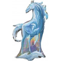 38" Frozen 2 Nokk The Water Spirit Horse Iridescent Shimmery Foil Mylar Balloon