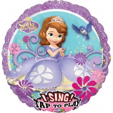 Sofia the First 28 Inch Sing a Tune Mylar Balloon Princess girls birthdays parties party supplies decor decorations princess parties
