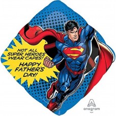 29" Superman Supershape with Cape Balloon birthday superhero themed parties kids cosplay events props 29" Superman Supershape with Cape Balloon birthday superhero themed parties kids cosplay events props