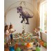 Huge 42 Inch T-Rex Balloon - Jurassic World Party Supplies & Birthday Decorations for Kids, Green T-Rex Foil