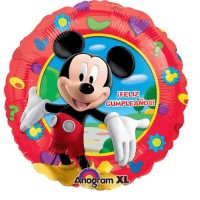 Disney's Mickey Mouse Feliz Cumpleanoz 18 inch Mylar Balloon