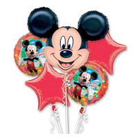 Mickey Mouse Birthday Bouquet Of Balloons