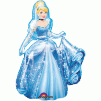Disney Princess Cinderella Giant Airwalker Mylar Balloon