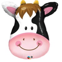 Clara the Cow Supershape Mylar Balloon 