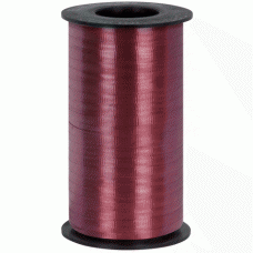Burgundy Curling Ribbon Spool 500 yards Crimped for Balloons, Crafts, Projects, All Occassions