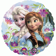 Disney's Elsa and Anna Frozen the movie 18 inch mylar balloon