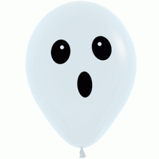Ghost Face 11 inch latex balloons, Count of 50