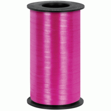 Hot Pink Curling Ribbon Spool 500 yards Crimped for Balloons, Crafts, Projects, All Occasions