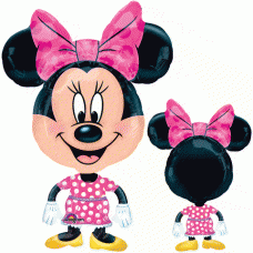Disney's Minnie Mouse Airwalker Jumbo Mylar Balloon Birthday Party Decoration kids themed