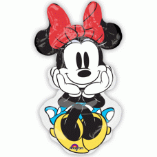 Minnie Mouse Rock the Dots Disney's Supershape Mylar Jumbo Balloon