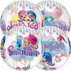 Shimmer and Shine 15 inch Orbz Balloon