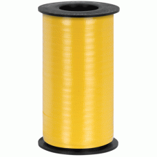 Yellow Sunshine Curling Ribbon Spool 500 yards Crimped for Balloons, Crafts, Projects, All Occassions